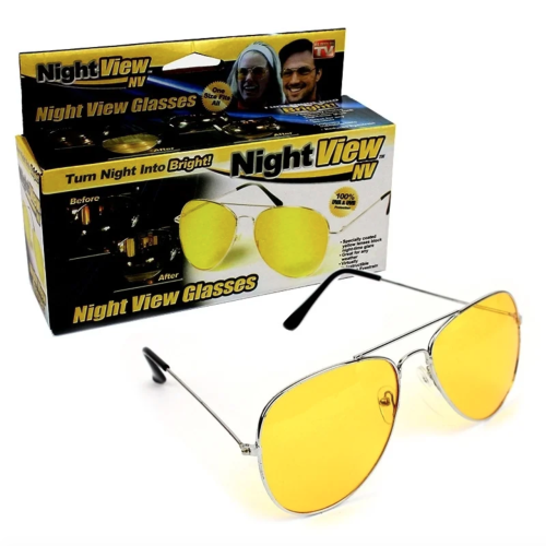 Очки ночного виденья Night View Glasses (Авиатор) 1шт / ART-0220 (200шт)