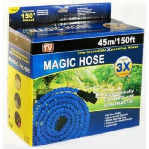 Шланг садовый поливочный Magic Hose 3x / X-Hose 45м (150FT.) (30шт)