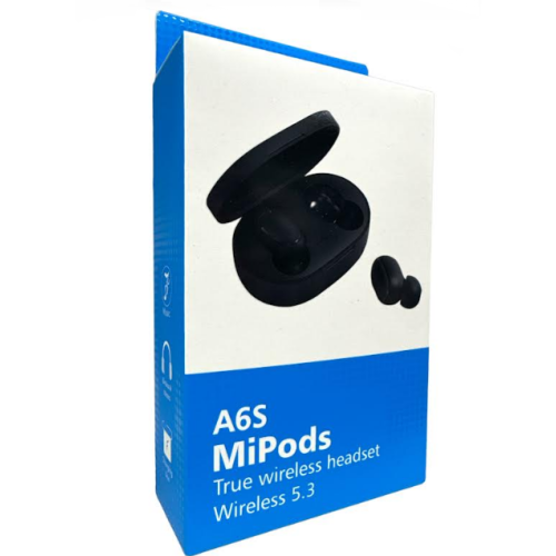 Наушники Беспроводные MiPods A6S (5.1) / MDR Air Dots TWS (100шт)