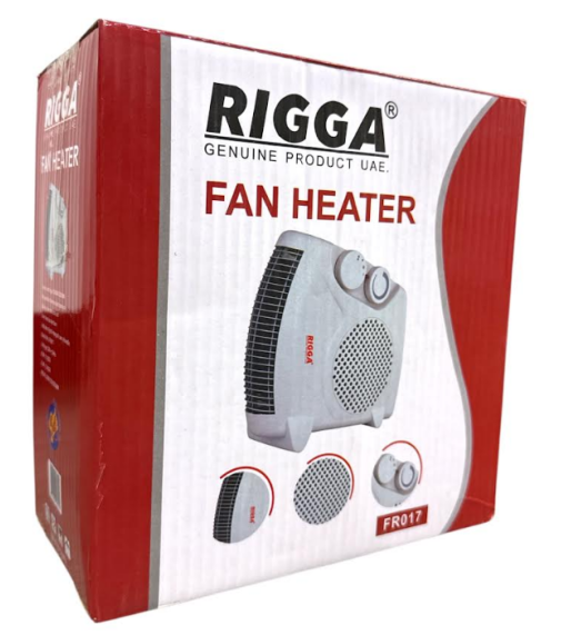 Дуйка / Тепловентилятор Fan Heater RIGGA (Genuine Product UAE) FR017 (12шт)