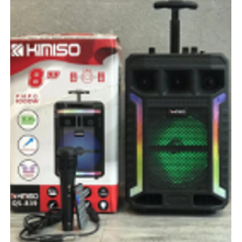 Колонка KIMISO QS-837 BT (с проводным микрофоном) (8'BASS / 1000W) (8шт)