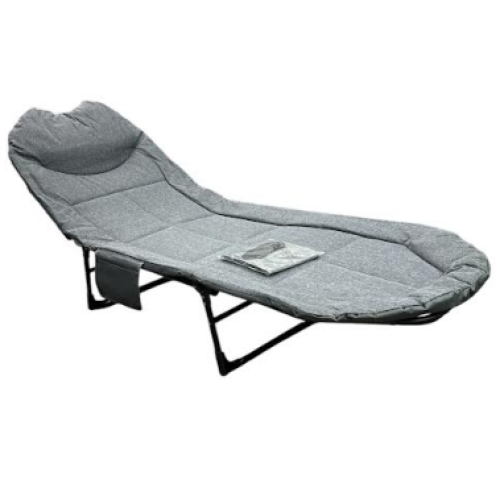 Запасная спальная кровать (МЕТАЛ.КОРПУС) Spare Sleeping Bed (200*65см) / ART-5142 Темно-серый (1шт)