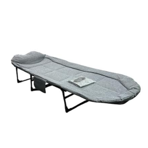 Запасная спальная кровать (МЕТАЛ.КОРПУС) Spare Sleeping Bed (200*65см) / ART-5142 Темно-серый (1шт)