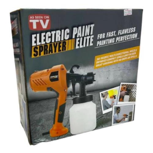 Краскопульт электрический Electric Paint Sprayer ELITE с соплом 650Вт, 800мл / ART-5053 (10шт)